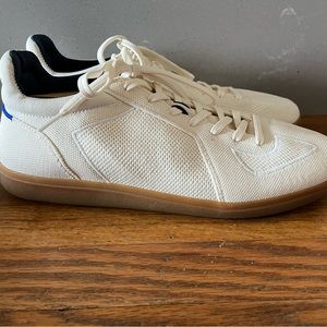 Rothy’s RS01 Men’s Sneakers - white w/ gum sole